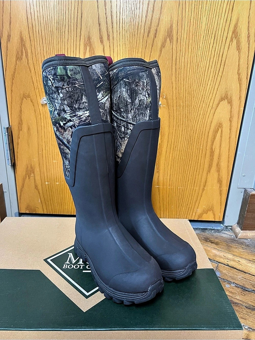 Muck Boot Company Arctic Sport II Tall Camo Tall Boots in Black & Green US 6 NWT